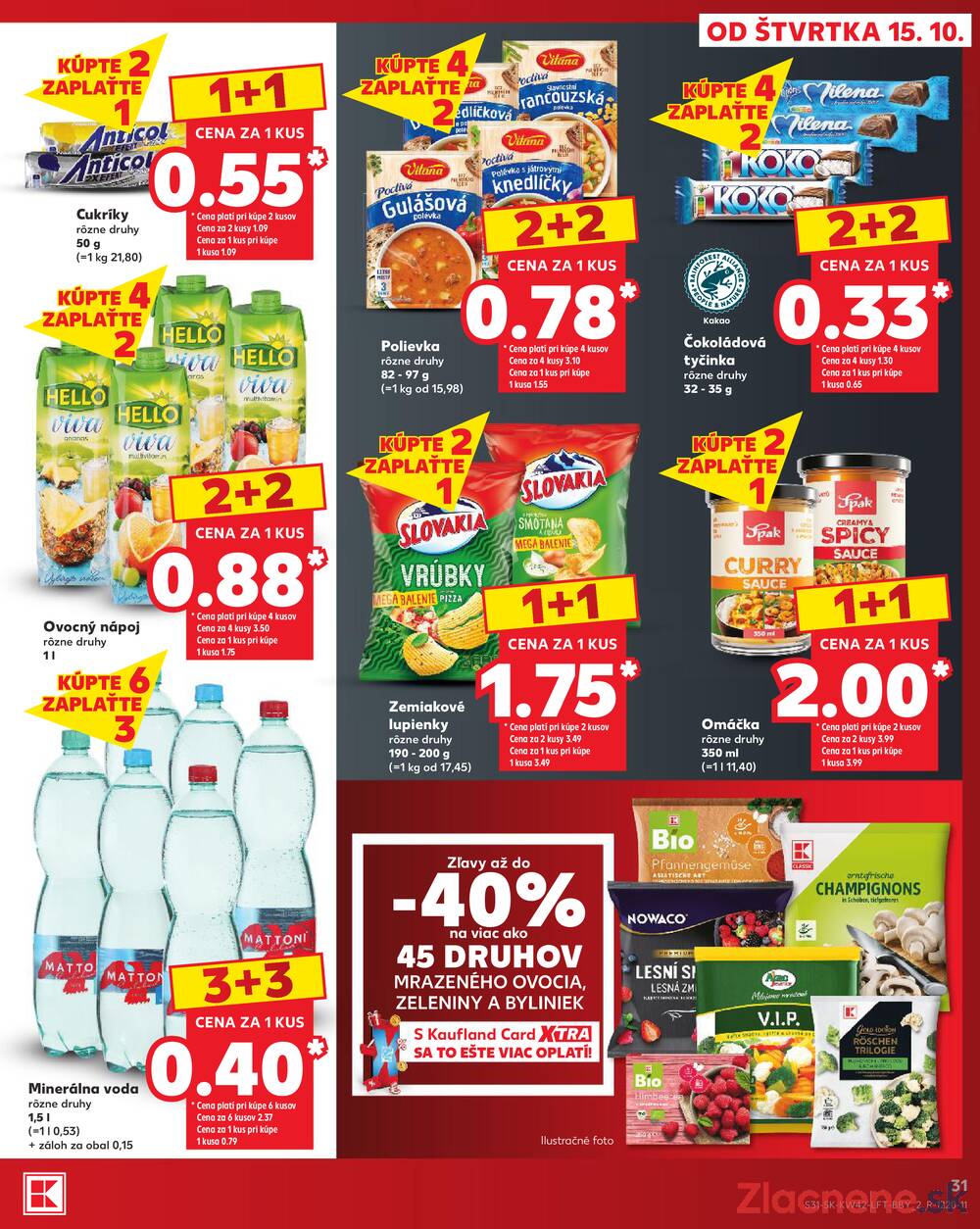 Kaufland 15.10. - 21.10. - Kaufland Košice-Pri hati