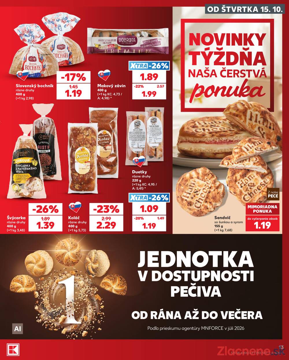 Leták Kaufland - Kaufland 15.10. - 21.10. - Kaufland Martin - strana 13 Leták Kaufland - Kaufland 15.10. - 21.10. - Kaufland Martin - strana 13
