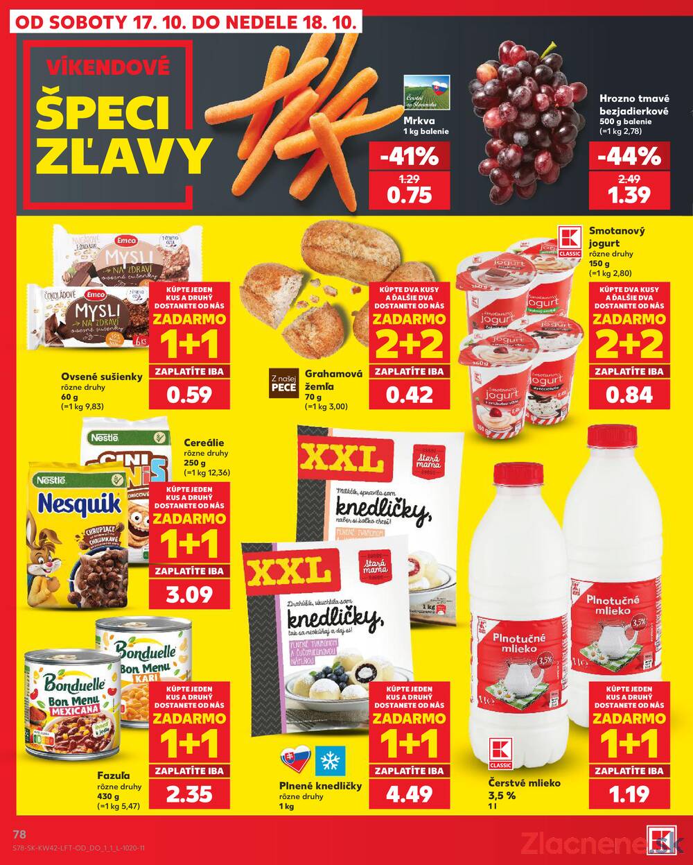Kaufland 15.10. - 21.10. - Kaufland Považská Bystrica - Centrum