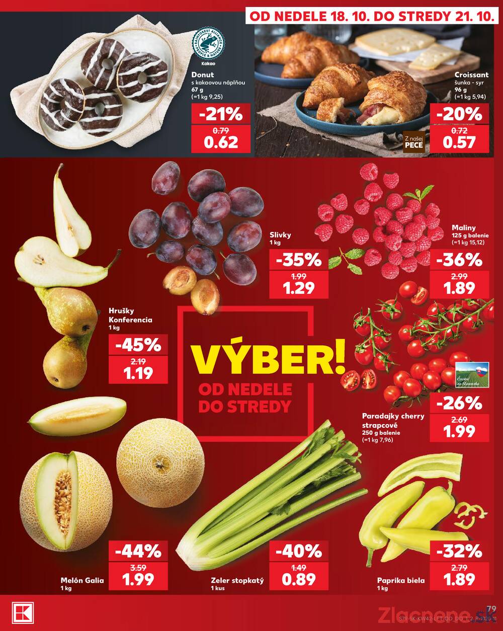Kaufland 15.10. - 21.10. - Kaufland Považská Bystrica - Centrum