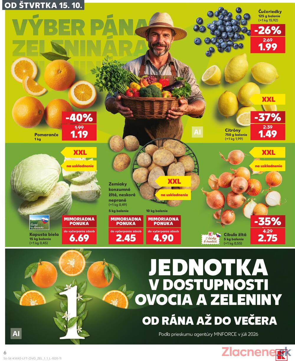 Kaufland 15.10. - 21.10. - Kaufland Žilina