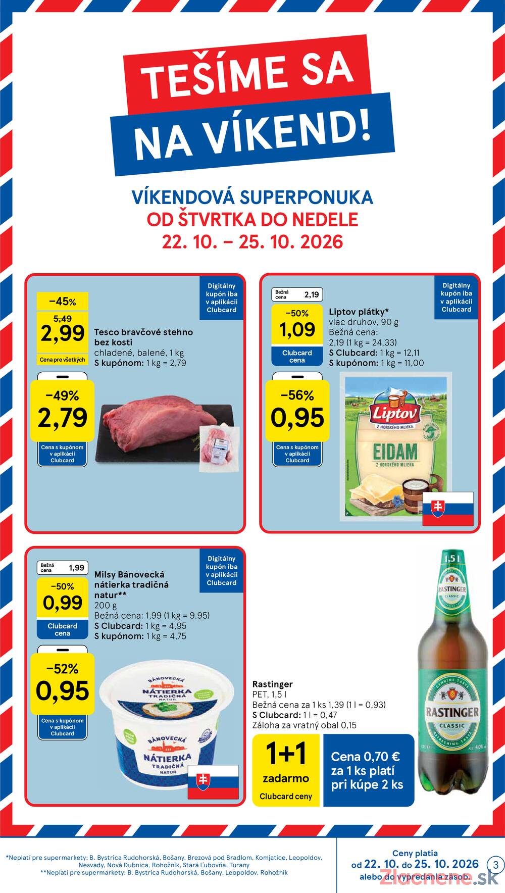 Tesco supermarkety od 21.10. do 27.10.2026