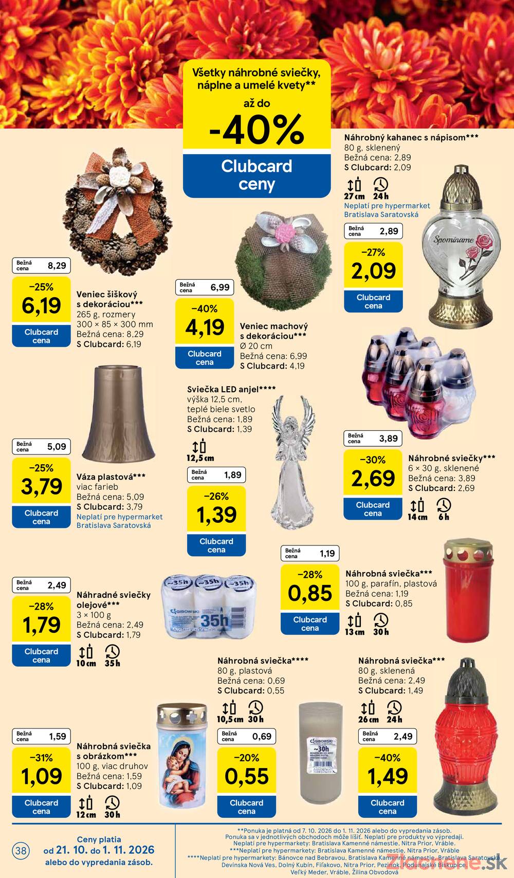 Tesco hypermarkety 21.10. - 27.10.
