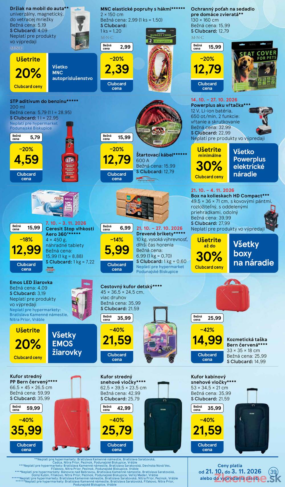 Tesco hypermarkety 21.10. - 27.10.