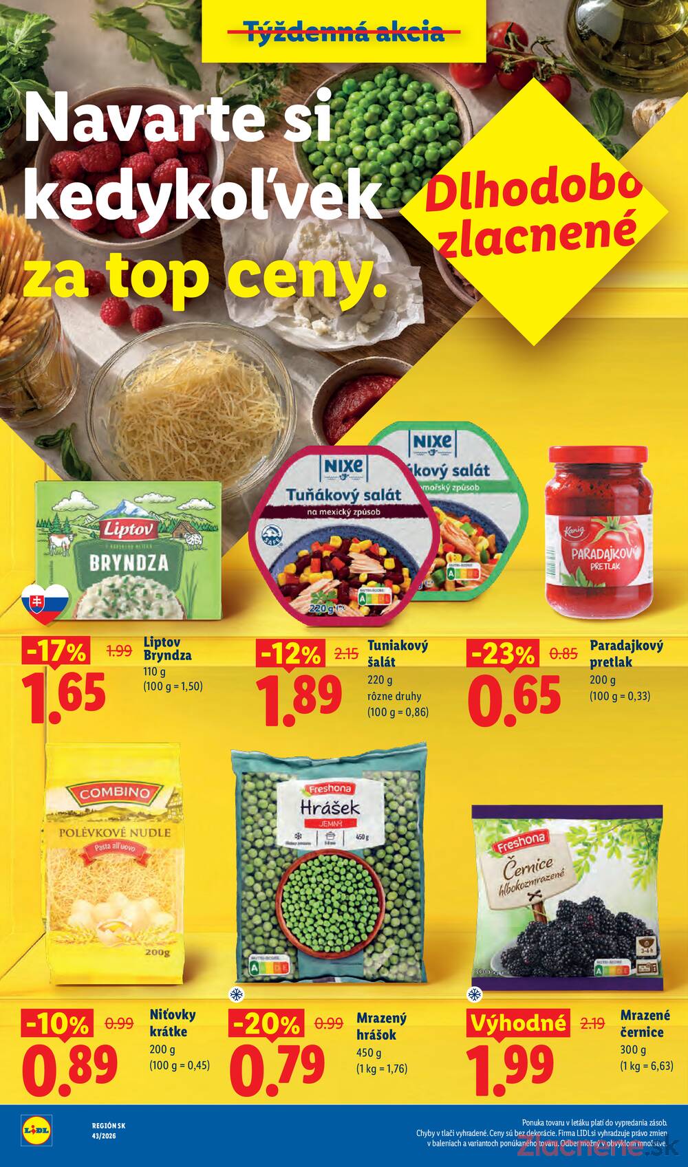 Lidl 19.10. - 25.10.