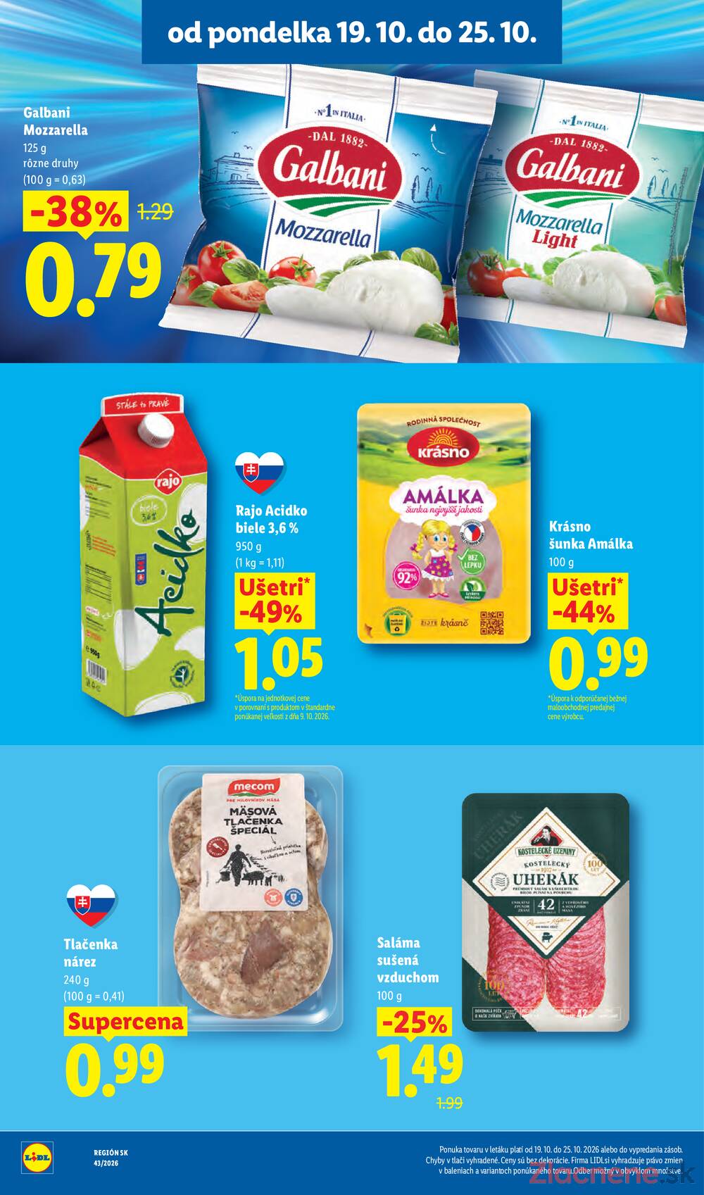 Lidl 19.10. - 25.10.