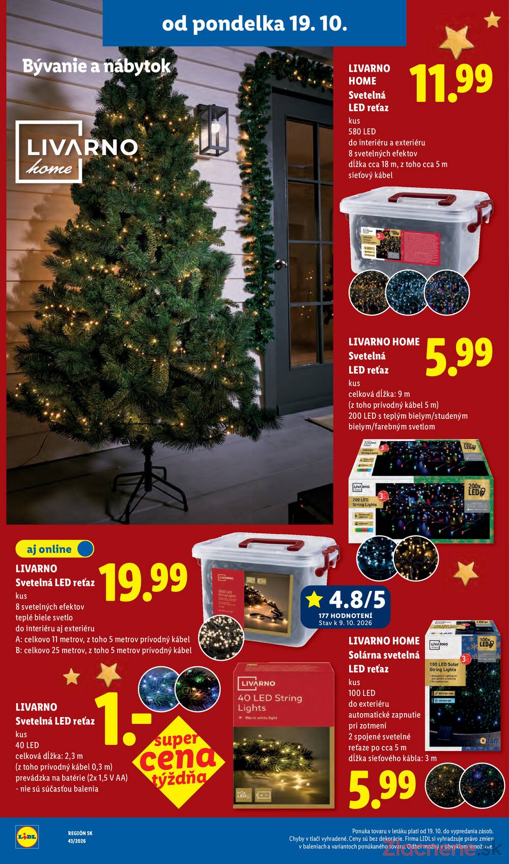 Lidl 19.10. - 25.10.