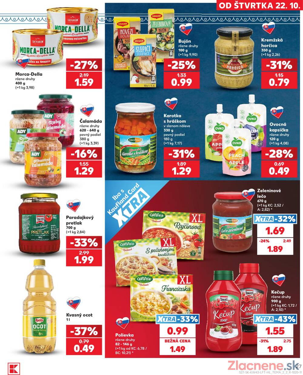 Leták Kaufland - Kaufland 22.10. - 28.10. - Kaufland Dubnica nad Váhom - strana 27 Leták Kaufland - Kaufland 22.10. - 28.10. - Kaufland Dubnica nad Váhom - strana 27