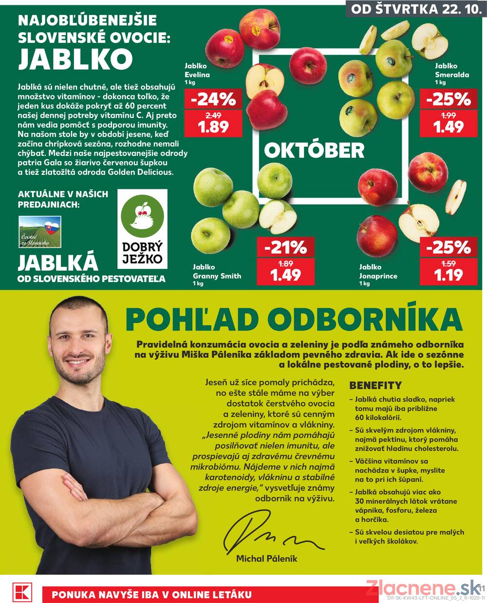 Kaufland 22.10. - 28.10. - Kaufland Vranov nad Topľou