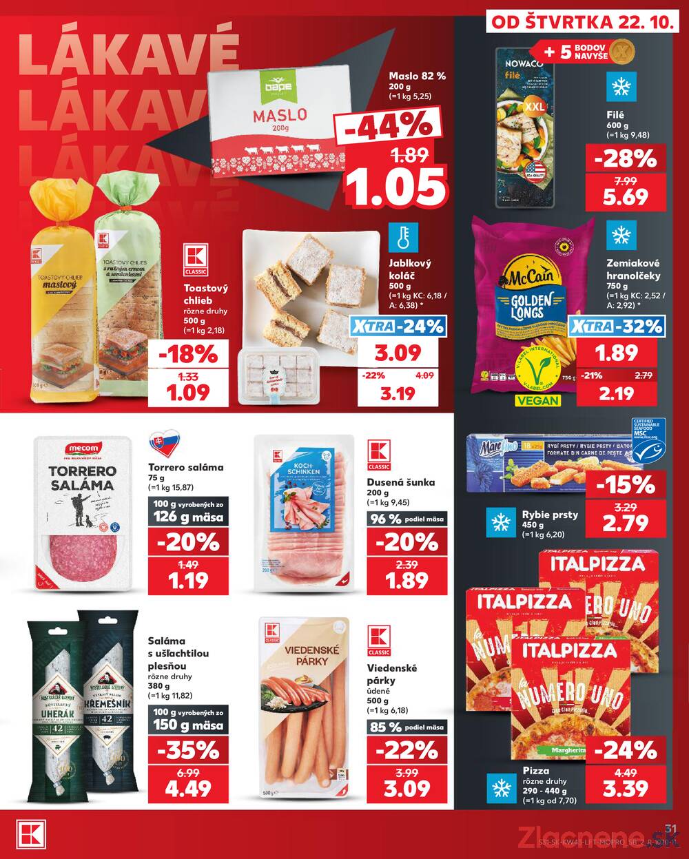 Leták Kaufland - Kaufland 22.10. - 28.10. - Kaufland Bardejov - strana 31 Leták Kaufland - Kaufland 22.10. - 28.10. - Kaufland Bardejov - strana 31