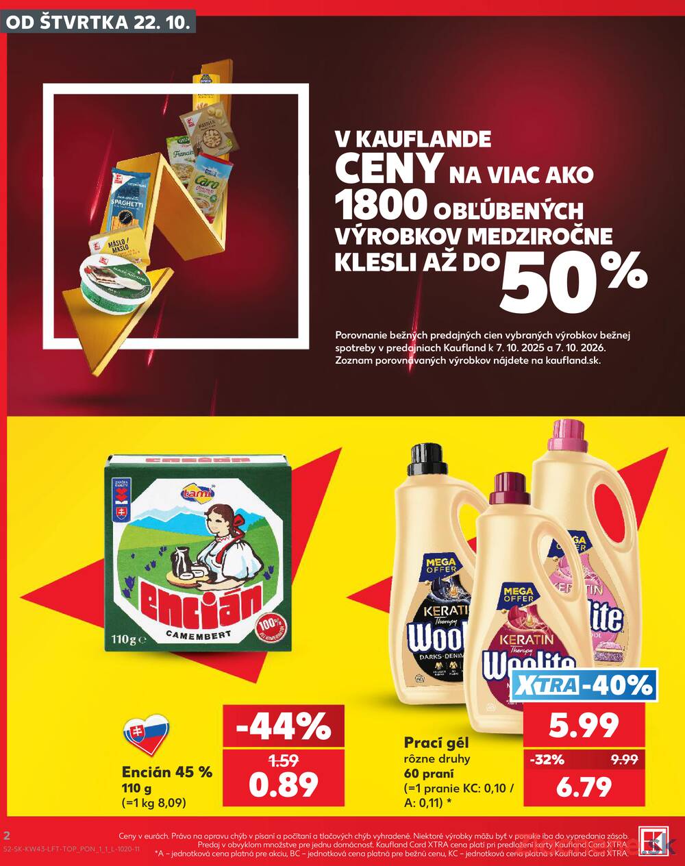 Kaufland 22.10. - 28.10. - Kaufland Púchov