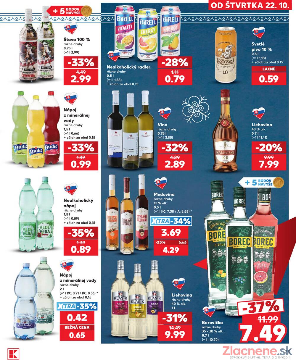 Kaufland 22.10. - 28.10. - Kaufland Rožňava