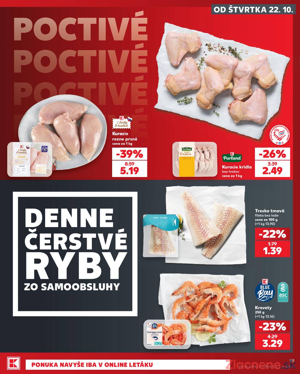 Kaufland 22.10. - 28.10. - Kaufland Poprad - Jiřího Wolkera