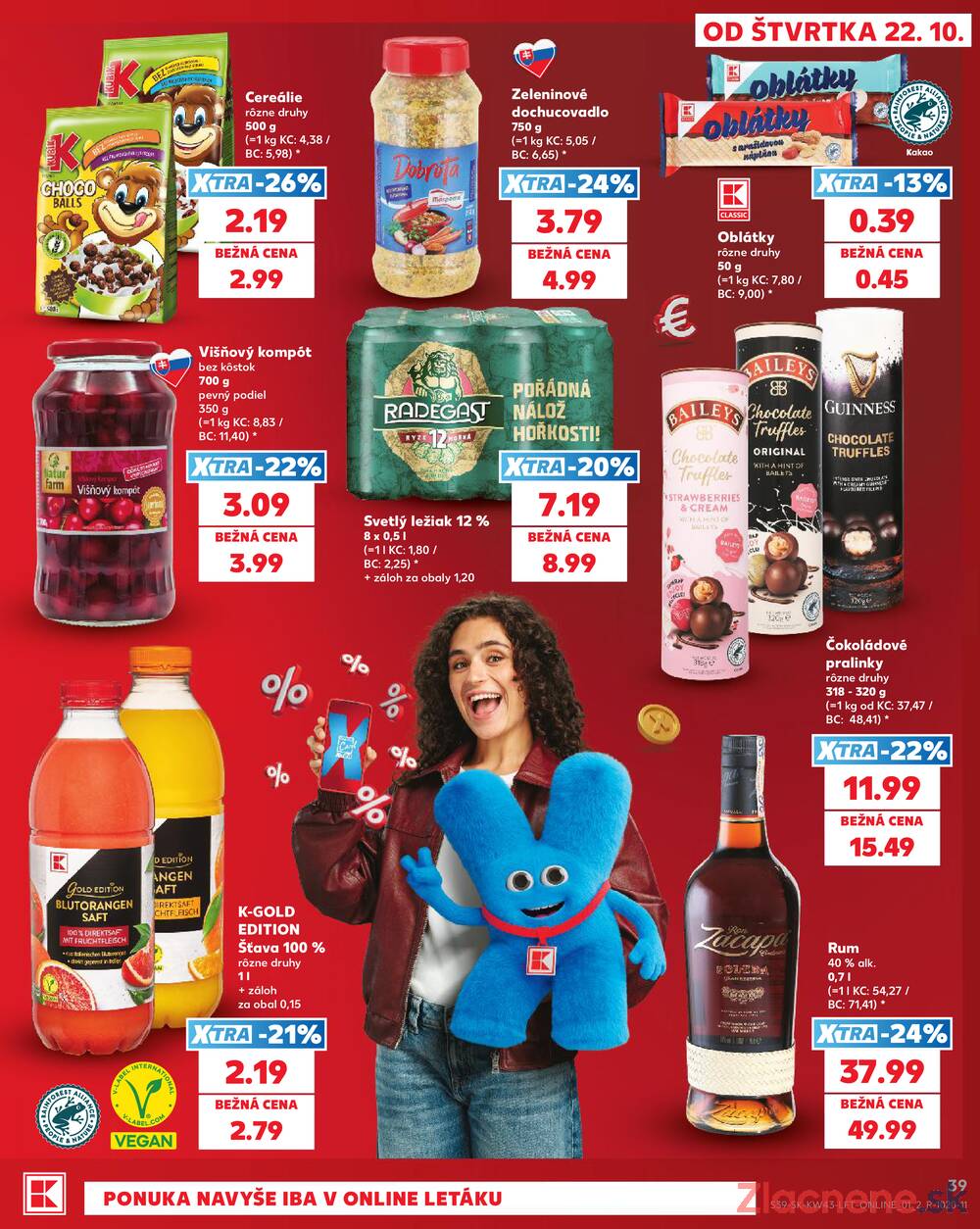 Kaufland 22.10. - 28.10. - Kaufland Veľký Meder