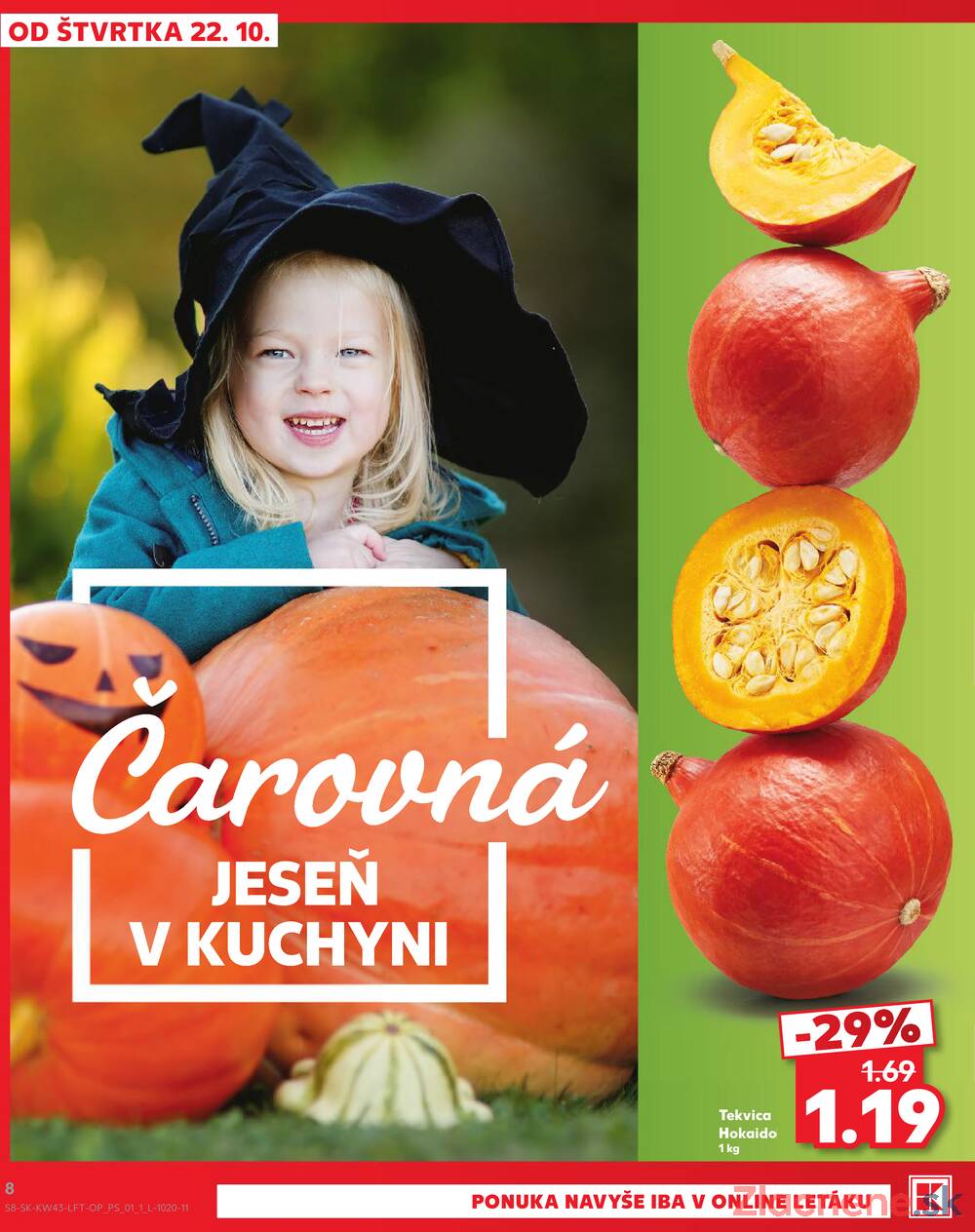 Kaufland 22.10. - 28.10. - Kaufland Bratislava - Bory