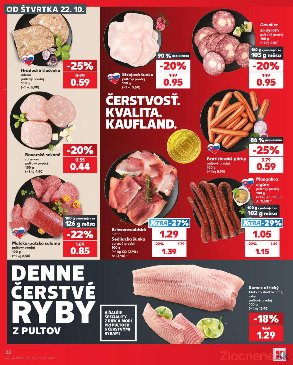 Kaufland 22.10. - 28.10. - Kaufland Bratislava - Bory