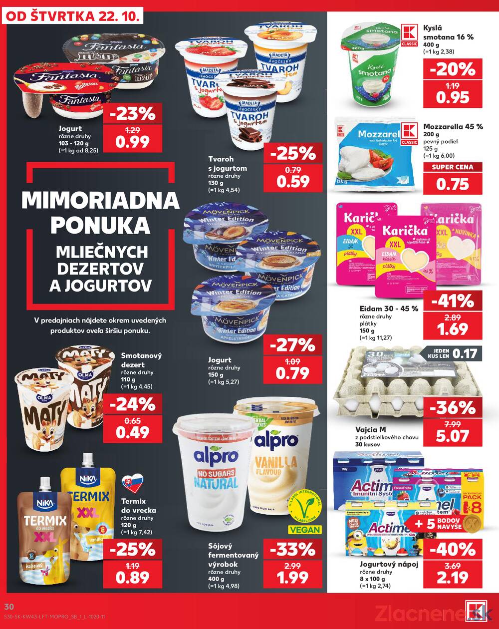 Kaufland 22.10. - 28.10. - Kaufland Bratislava - Bory