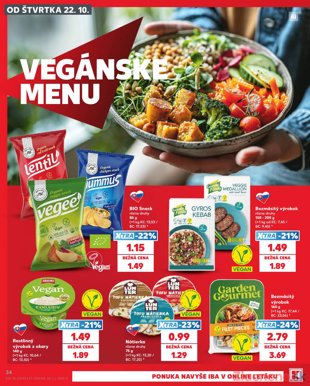 Kaufland 22.10. - 28.10. - Kaufland Bratislava - Bory