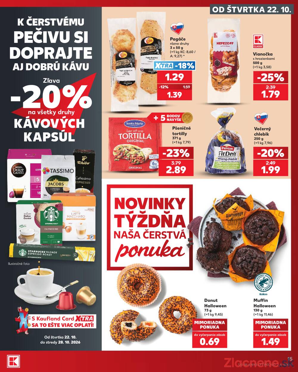 Kaufland 22.10. - 28.10. - Kaufland Trnava - Juh - Bratislavská