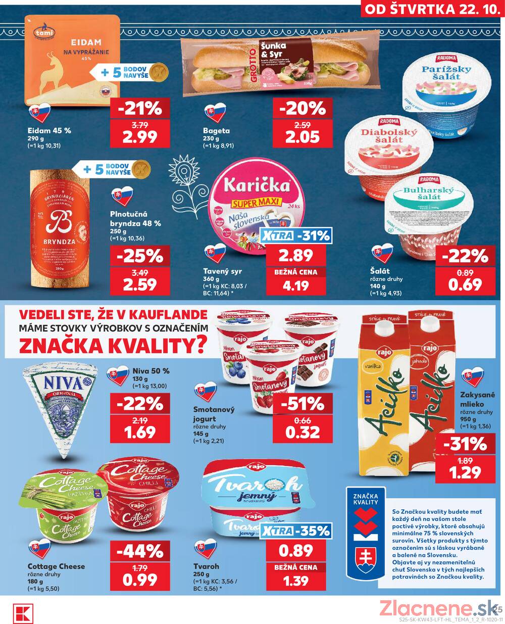 Kaufland 22.10. - 28.10. - Kaufland Trnava - Nová ul.