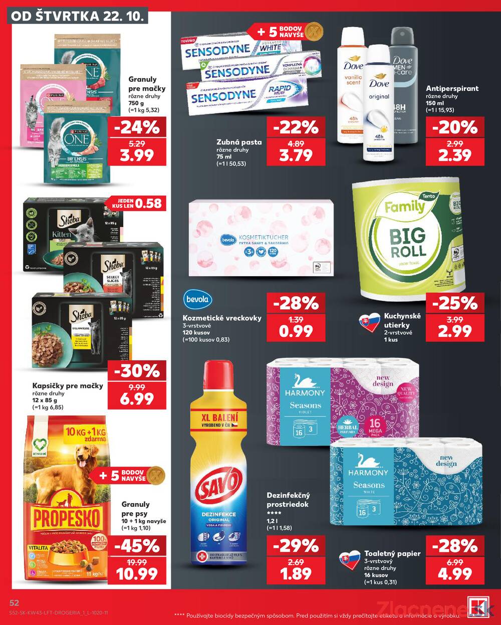 Kaufland 22.10. - 28.10. - Kaufland Trnava - Nová ul.