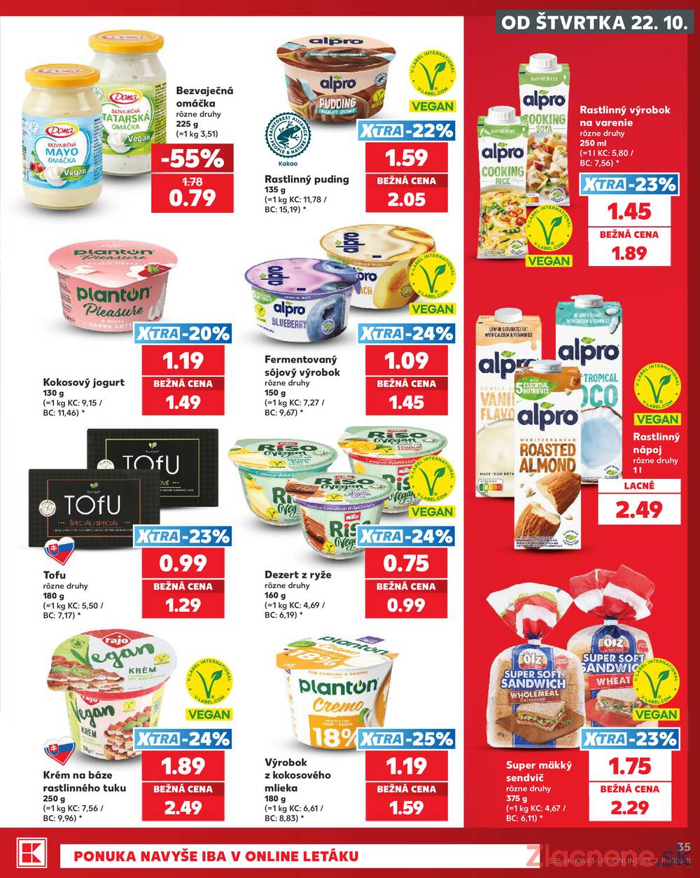 Kaufland 22.10. - 28.10. - Kaufland Košice-Pri hati