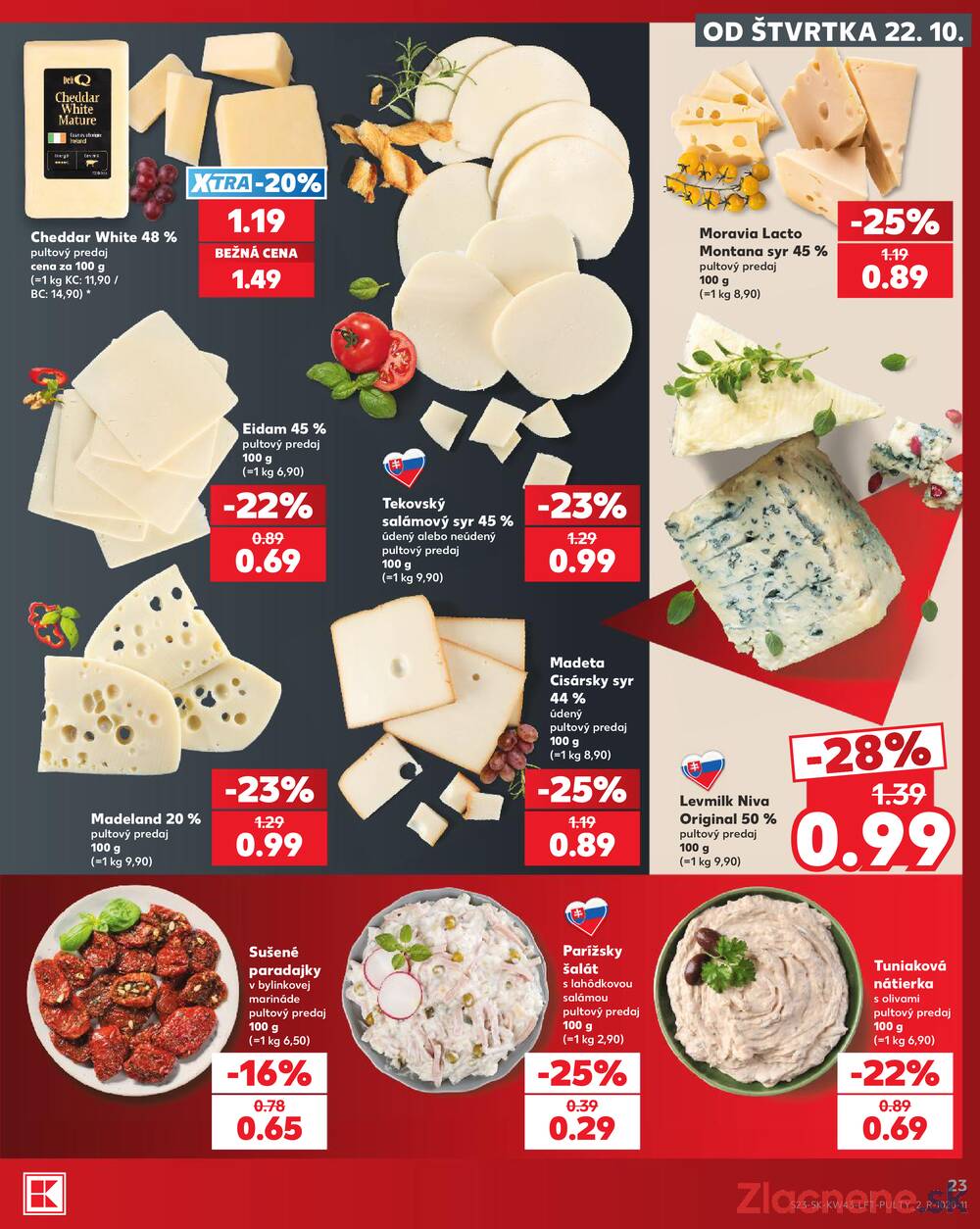 Kaufland 22.10. - 28.10. - Kaufland Žiar nad Hronom