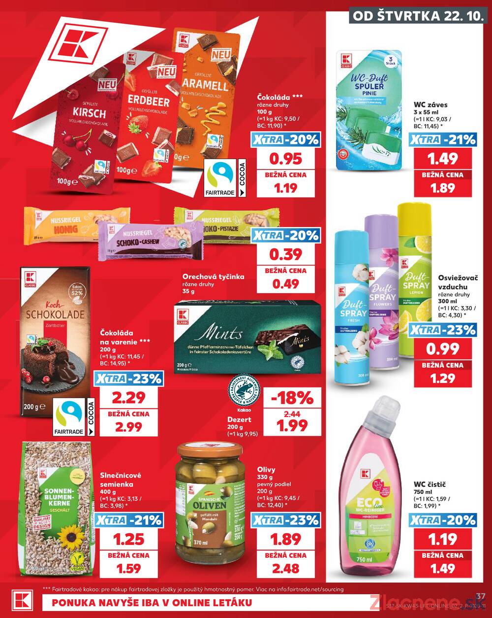 Kaufland 22.10. - 28.10. - Kaufland Košice - Nad Jazerom