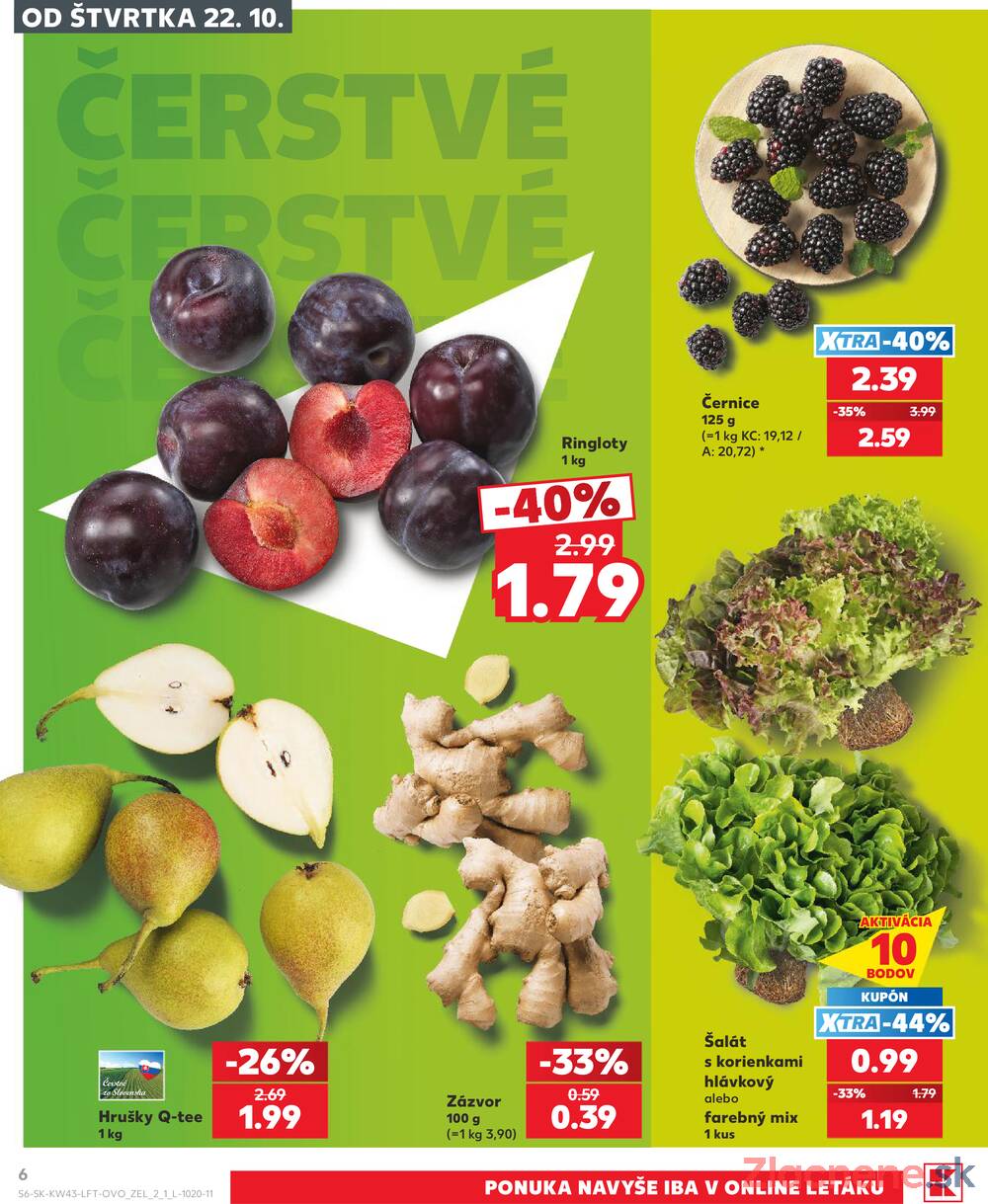 Kaufland 22.10. - 28.10. - Kaufland Považská Bystrica - Centrum