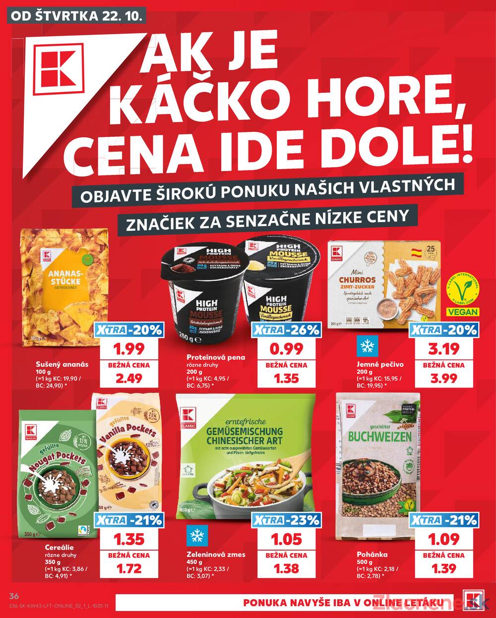 Kaufland 22.10. - 28.10. - Kaufland Žilina