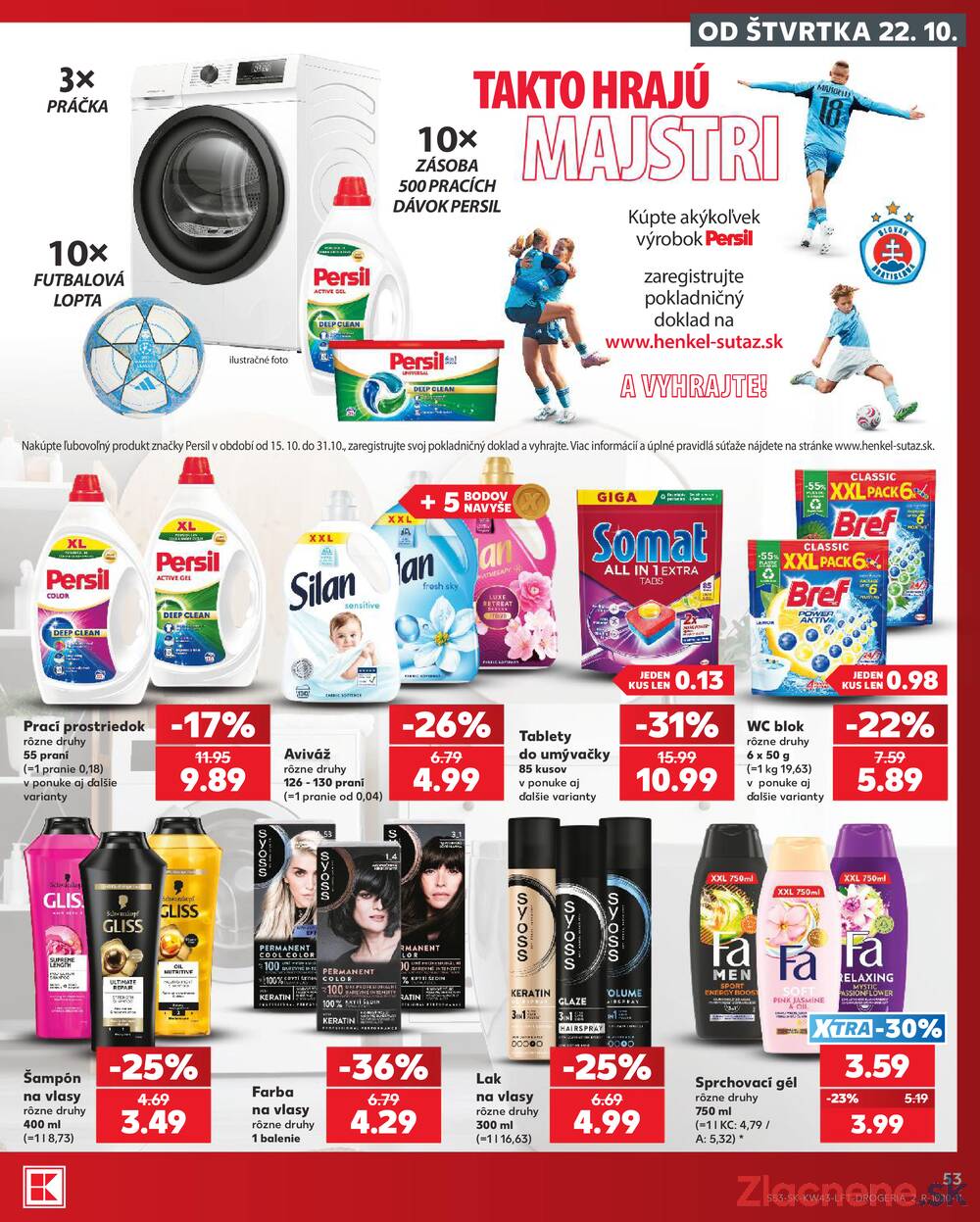 Kaufland 22.10. - 28.10. - Kaufland Žilina