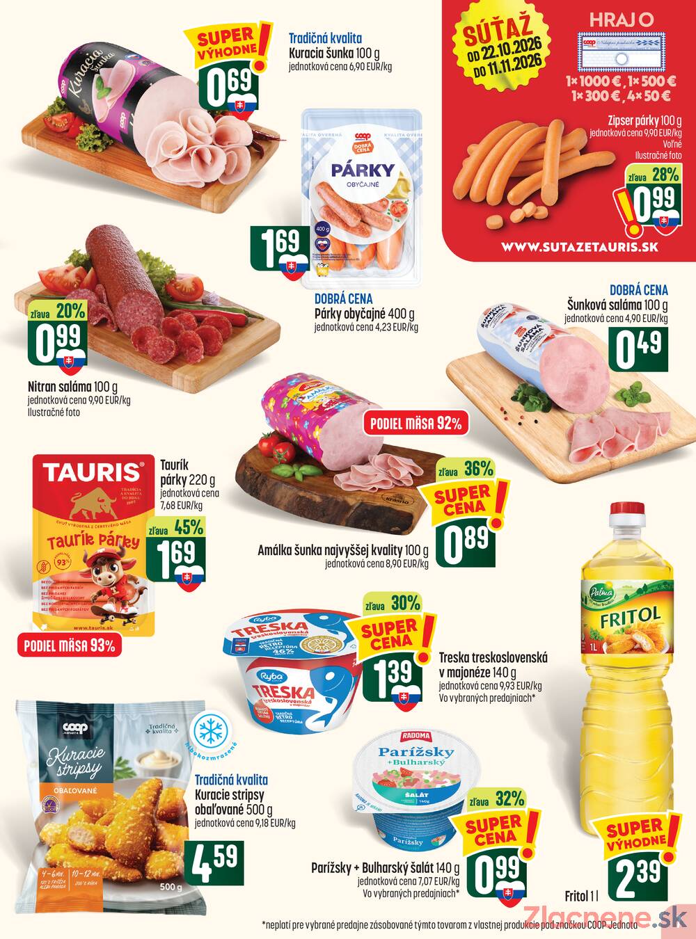 Leták COOP Jednota Slovensko - COOP Tempo do 28.10. - strana 7 Leták COOP Jednota Slovensko - COOP Tempo do 28.10. - strana 7