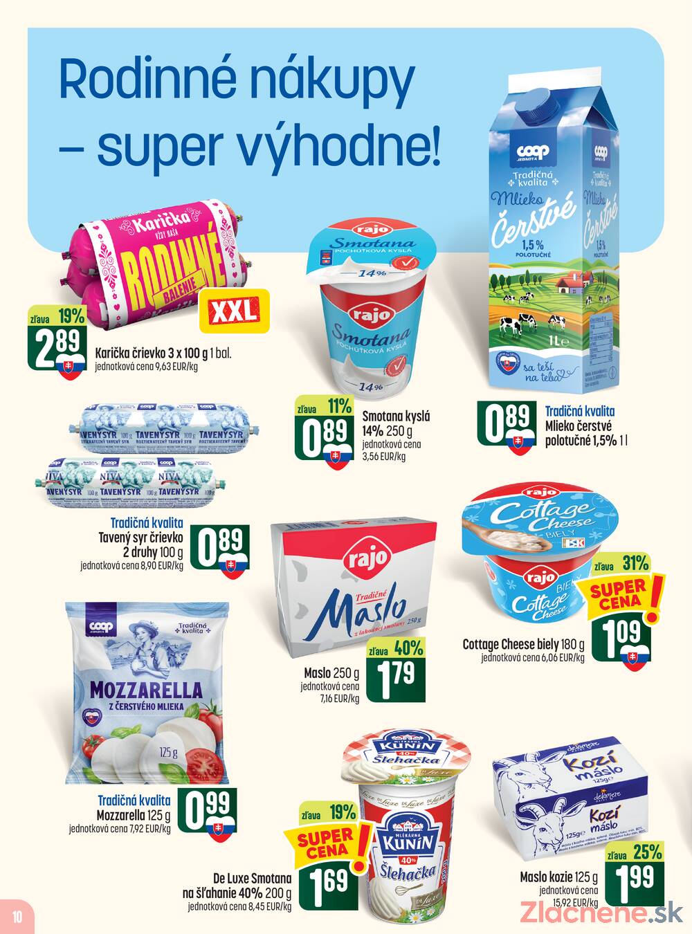 Leták COOP Jednota Slovensko - COOP Tempo do 28.10. - strana 10 Leták COOP Jednota Slovensko - COOP Tempo do 28.10. - strana 10