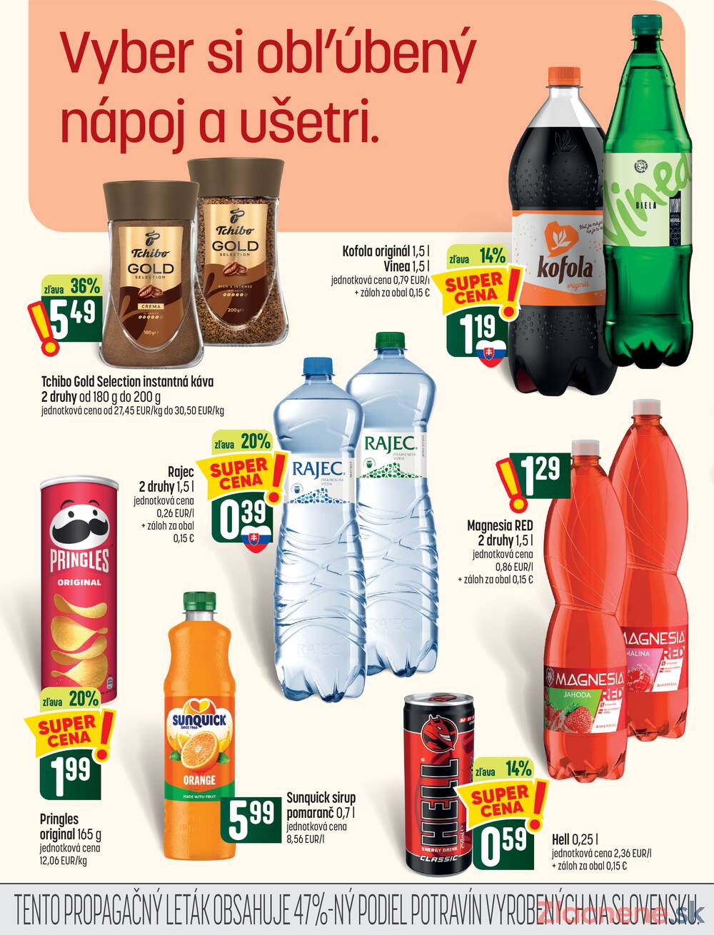 Leták COOP Jednota Slovensko - COOP Tempo do 28.10. - strana 14
