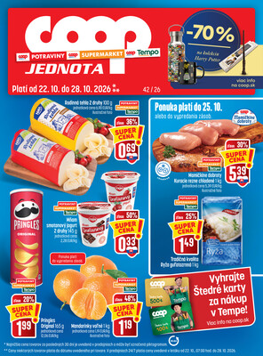 Leták COOP do 28.10.