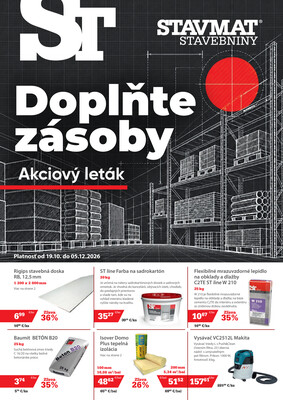 STAVMAT : 2 letáky
