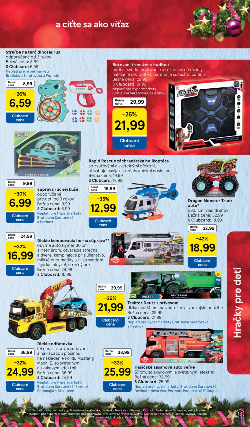 Tesco SPECIÁL hypermarkety  od 26.10. do 16.11.2026