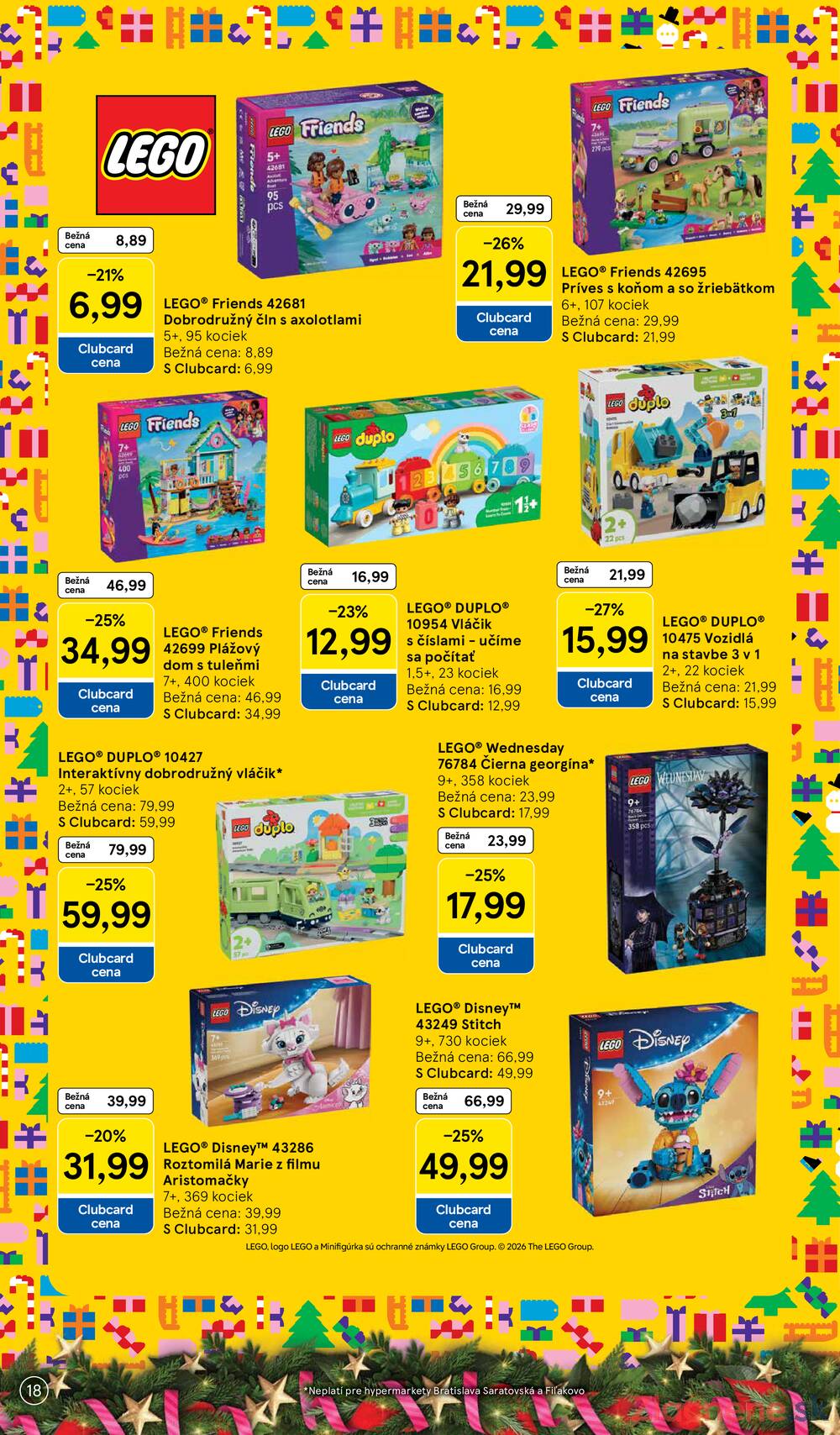 Tesco SPECIÁL hypermarkety  od 26.10. do 16.11.2026