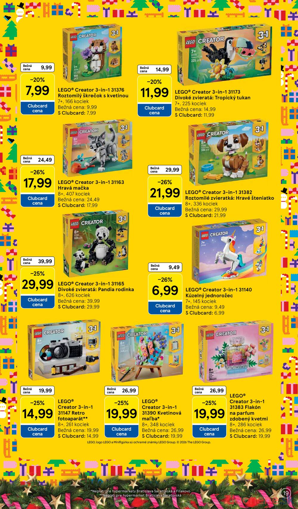 Tesco SPECIÁL hypermarkety  od 26.10. do 16.11.2026