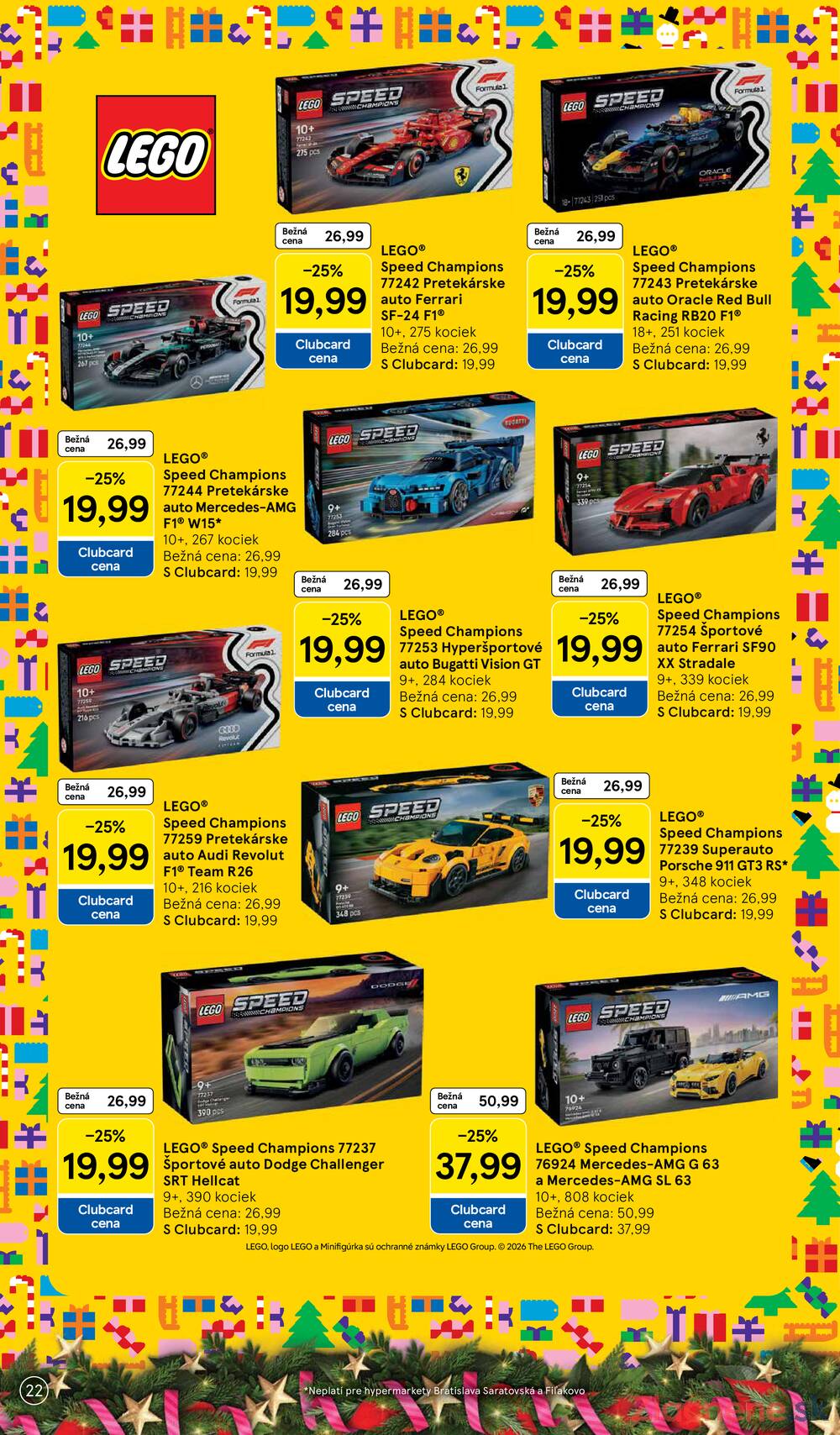 Tesco SPECIÁL hypermarkety  od 26.10. do 16.11.2026