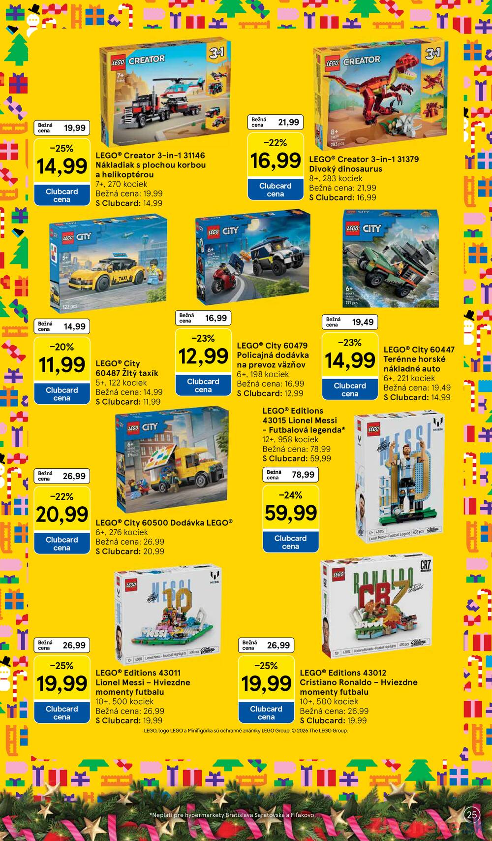Leták Tesco - Tesco SPECIÁL hypermarkety od 26.10. do 16.11.2026 - strana 25 Leták Tesco - Tesco SPECIÁL hypermarkety od 26.10. do 16.11.2026 - strana 25
