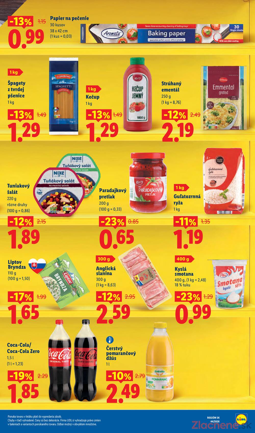 Lidl 26.10. - 1.11.