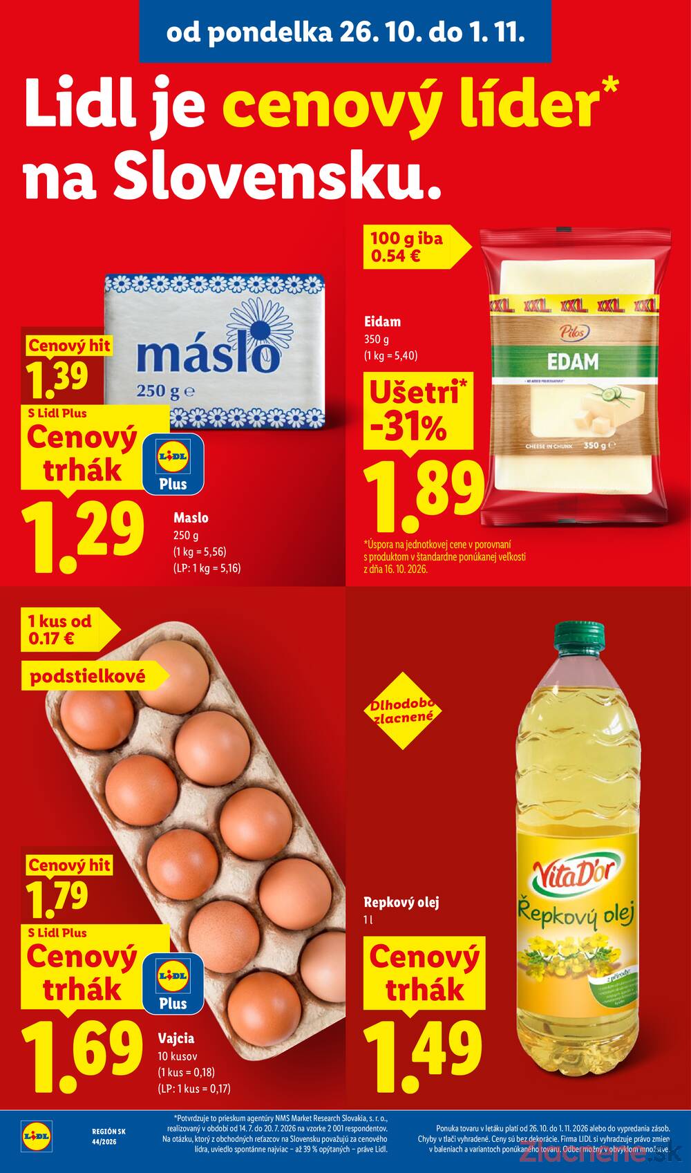 Lidl 26.10. - 1.11.