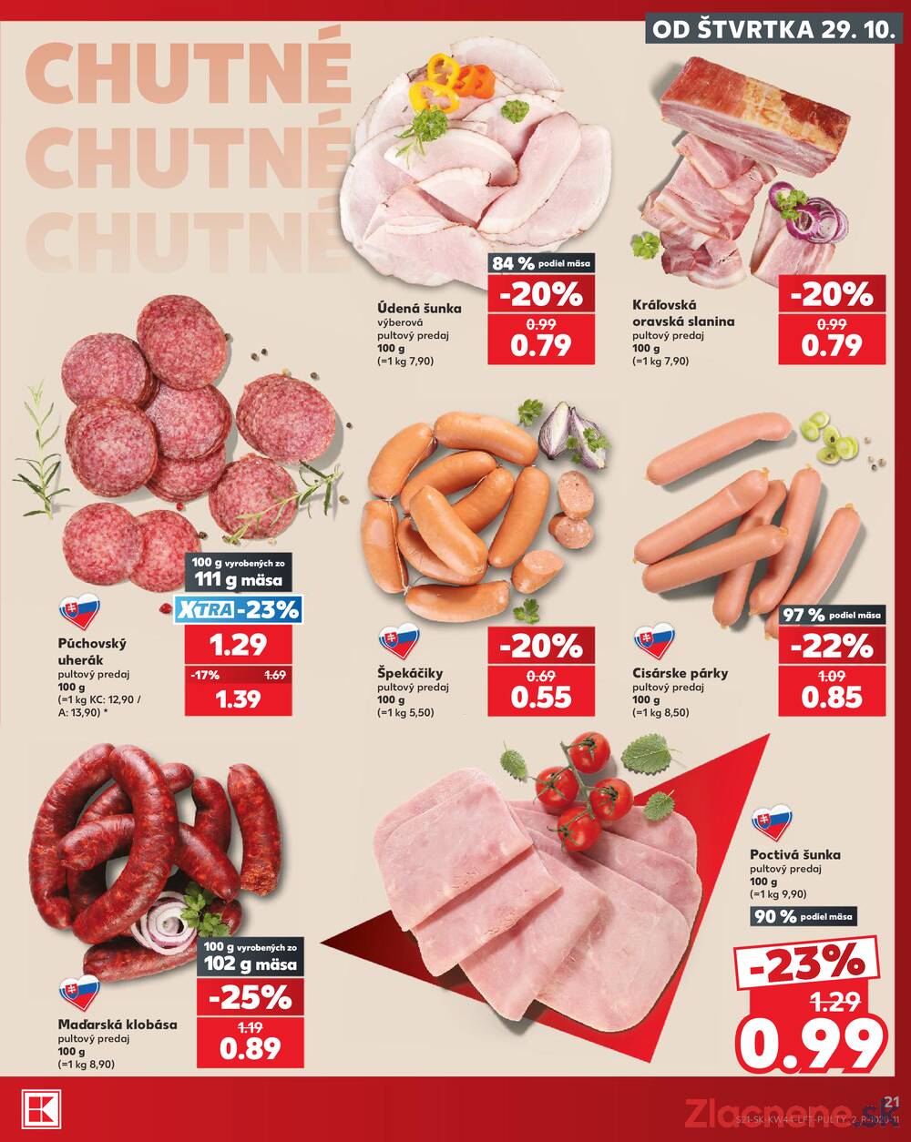 Leták Kaufland - Kaufland 29.10. - 4.11. - Kaufland Brezno - strana 21 Leták Kaufland - Kaufland 29.10. - 4.11. - Kaufland Brezno - strana 21