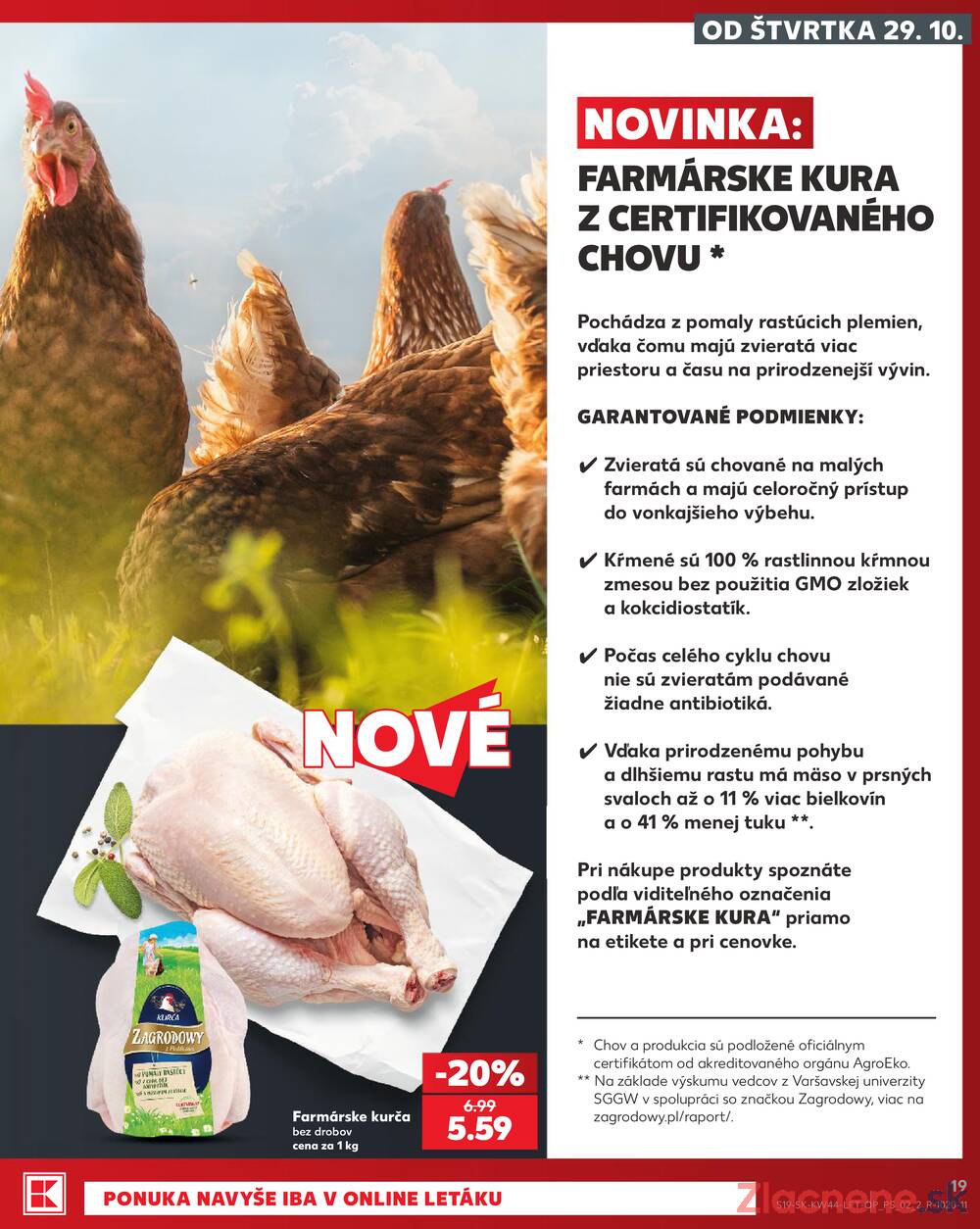 Kaufland 29.10. - 4.11. - Kaufland Rožňava