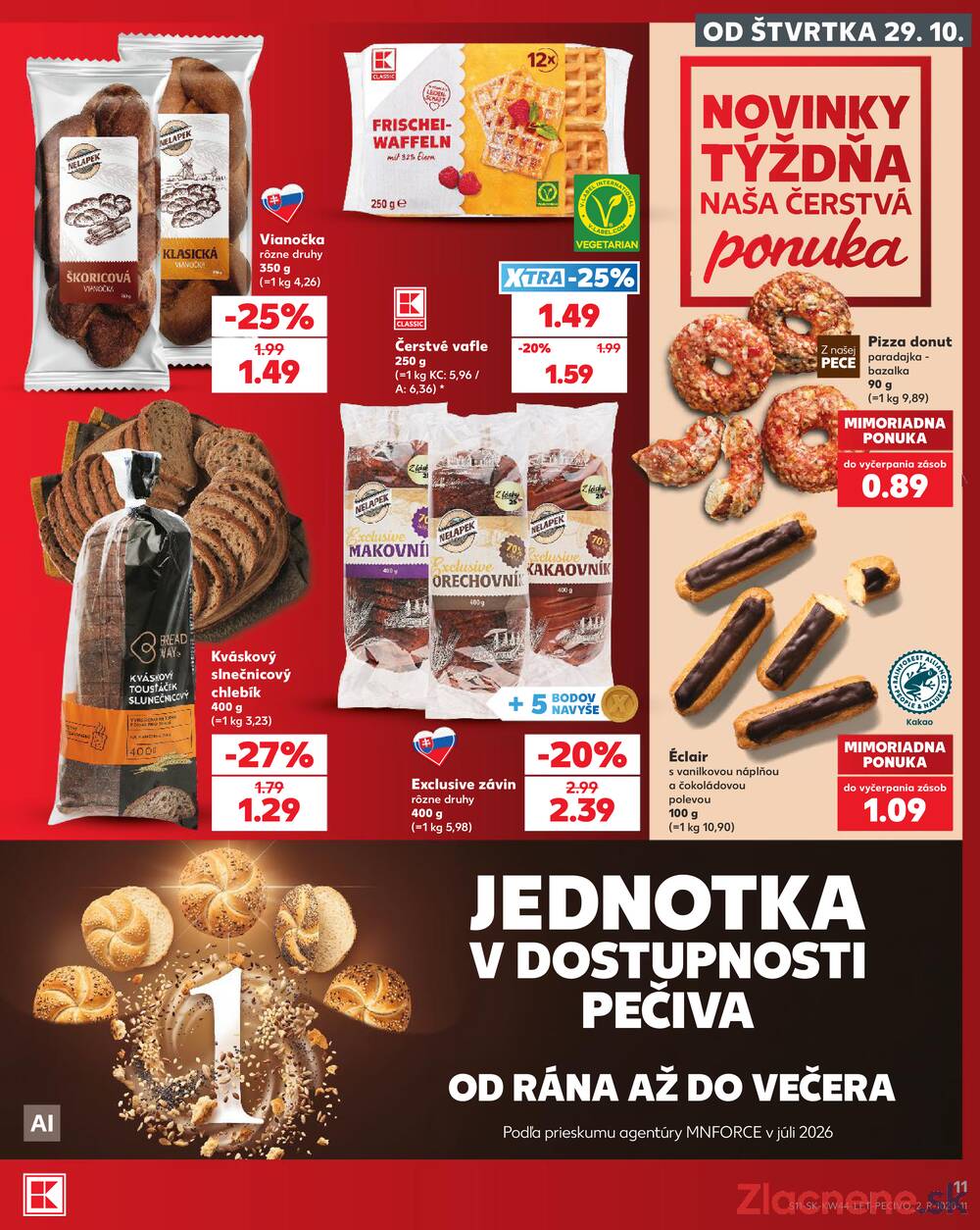 Kaufland 29.10. - 4.11. - Kaufland (A. H. Škultétyho, Veľký Krtíš)