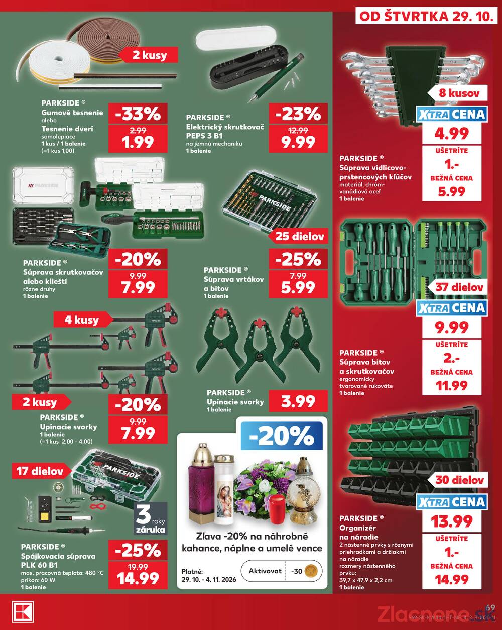 Kaufland 29.10. - 4.11. - Kaufland (A. H. Škultétyho, Veľký Krtíš)