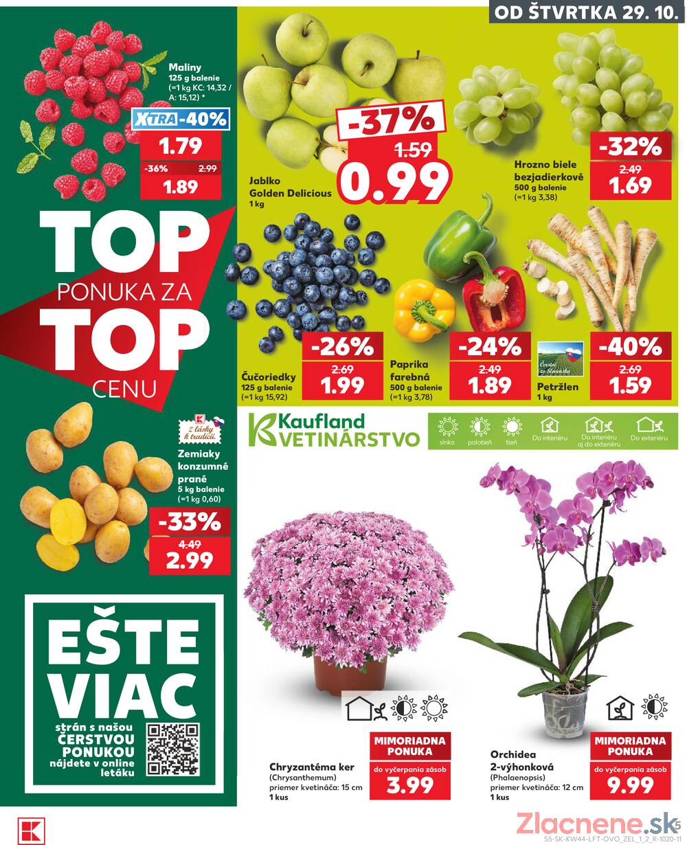 Kaufland 29.10. - 4.11. - Kaufland Veľký Meder