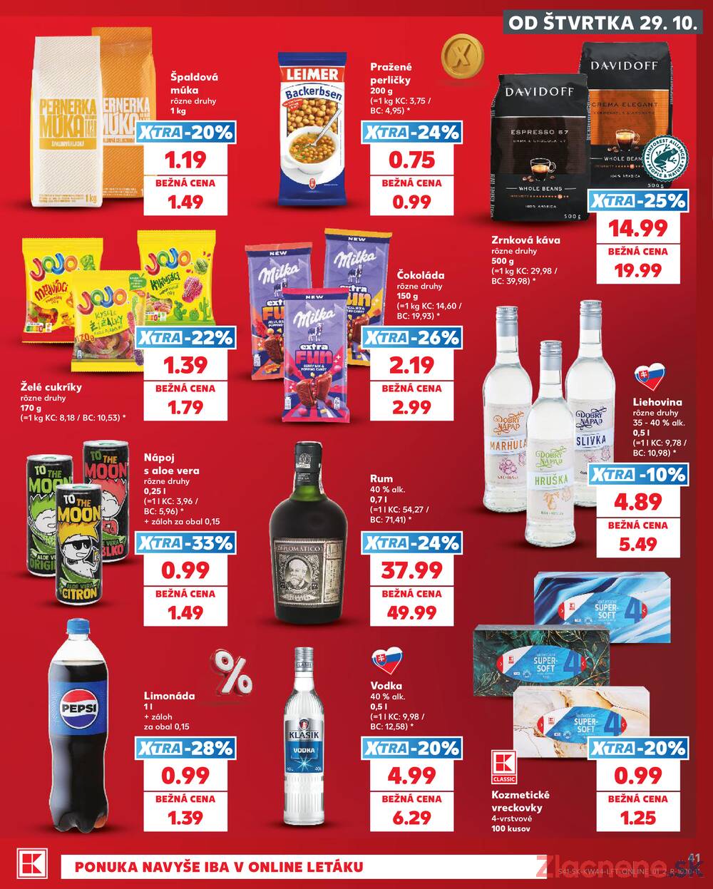 Kaufland 29.10. - 4.11. - Kaufland Veľký Meder