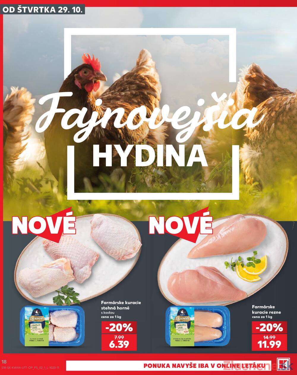 Leták Kaufland - Kaufland 29.10. - 4.11. - Kaufland Malacky - strana 18 Leták Kaufland - Kaufland 29.10. - 4.11. - Kaufland Malacky - strana 18